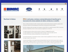 Tablet Screenshot of bimac-srl.it